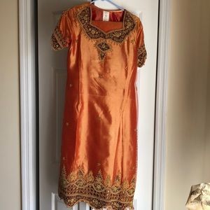 Pakistani indian wedding party wear 3pc